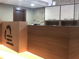 Centro de negocios de Pontevedra recepción