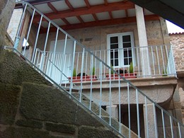 Exteriores Centro de negocios Pontevedra escaleras